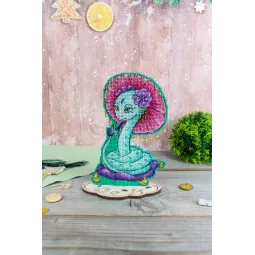 Набор для вышивания крестом "Элегантная змея" SR-1143