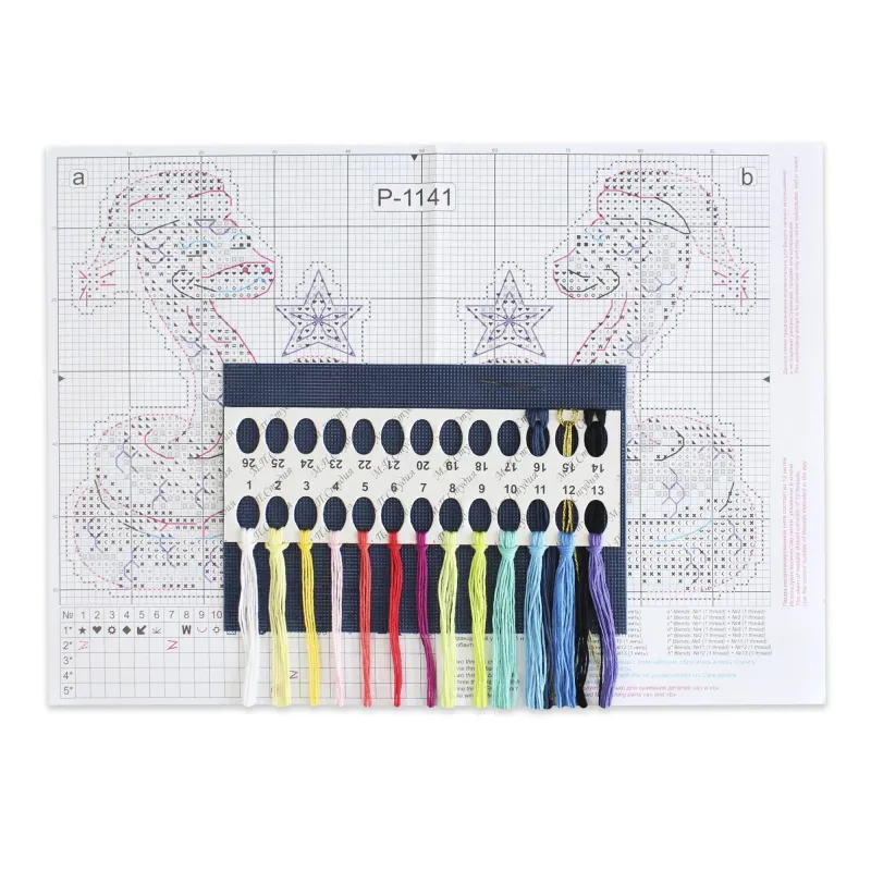 Kit de point de croix "Serpent pour la chance" SR-1141