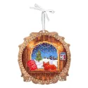 Kit de broderie point de croix sur base en bois "Miniature. Hiver dehors la fenêtre" SO-119 Kit de broderie point de croix sur base en bois "Miniature. Hiver dehors la fenêtre" SO-119