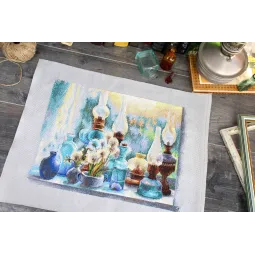 Kreuzstich-Set "Sommerabend" SNV-903