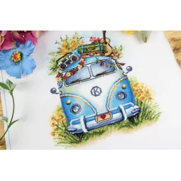 Kreuzstich-Set „Reisemusik“ SNV-875