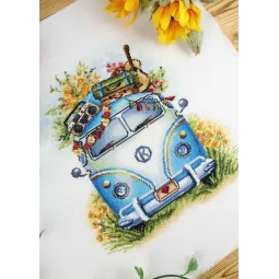 Набор для вышивания крестом «Музыка путешествий» SNV-875