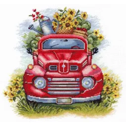 Cross stitch kit "Harvest fields" SNV-874