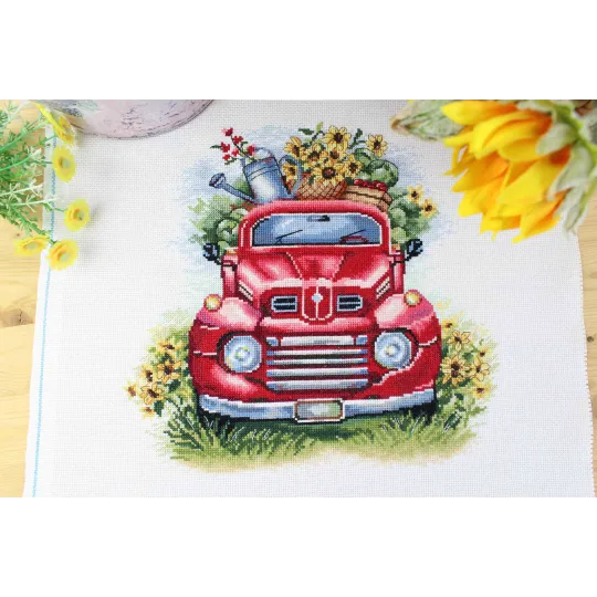 Набор для вышивания крестиком "Harvest fields" SNV-874