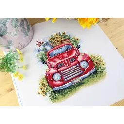 Cross stitch kit "Harvest fields" SNV-874