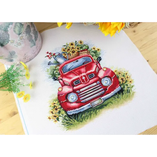 Набор для вышивания крестиком "Harvest fields" SNV-874