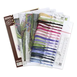 Kreuzstich-Set "Durch die blühenden Felder" SNV-873