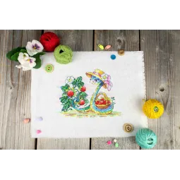 Набор для вышивания крестом «Ягодный урожай» SM-792