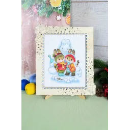 Набор для вышивания крестиком "Не смогла устоять" SM-779