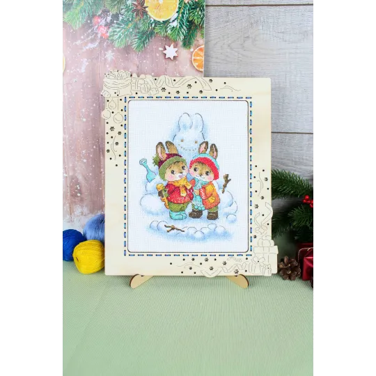 Kreuzstich-Set "Konnte nicht widerstehen" SM-779