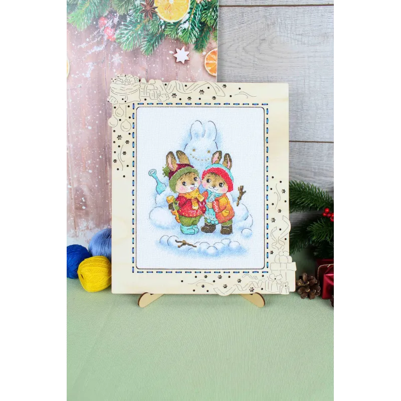 Набор для вышивания крестиком "Не смогла устоять" SM-779