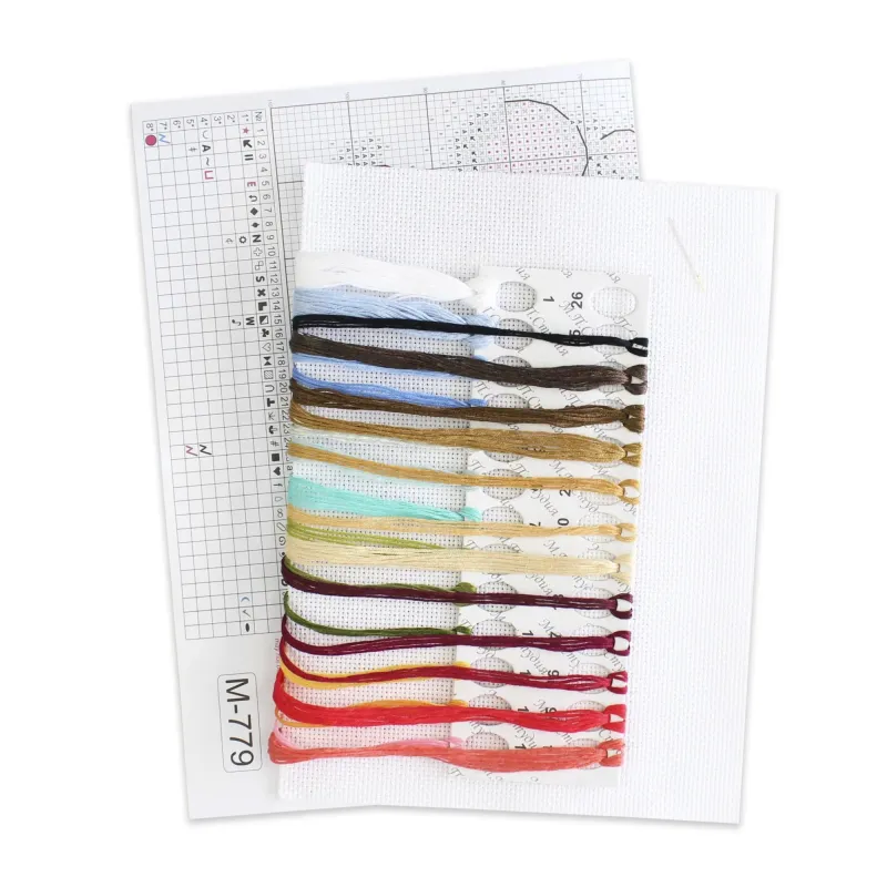 Набор для вышивания крестиком "Не смогла устоять" SM-779