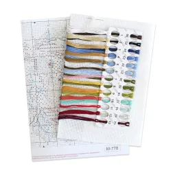Kit de point de croix « Sous le parapluie » SM-778