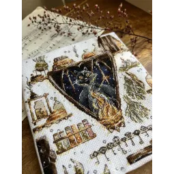 Cross stitch kit "Magical beasts. Cat" SANV-52