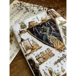 Cross stitch kit "Magical beasts. Cat" SANV-52