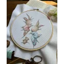 Cross Stitch Kit "Sleeping Bunnies" SANS-70