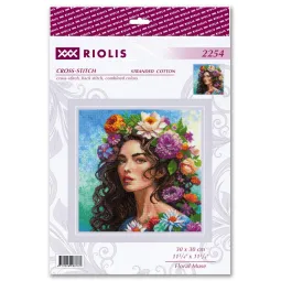 Kreuzstich-Set Floral Muse 30x30 SR2254
