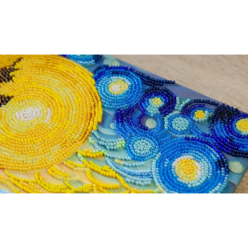 Основной набор для вышивки бисером Там за водопадом 19,5x35 см AAB-908