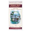 Kit principal de broderie de perles Couleurs d'été de l'eau-3 30x34 cm AAB-503