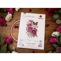 Cross Stitch Kit The Scent of Anemones 20x30 cm SB7037