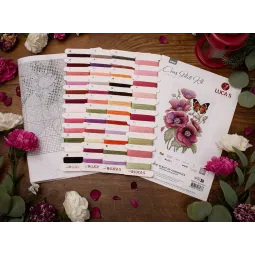 Kreuzstich-Set Der Duft der Anemonen 20x30 cm SB7037