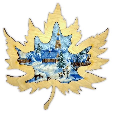 Kits de point de croix - Ambiance glaciale (Paysage) 20x16 cm AAH-162