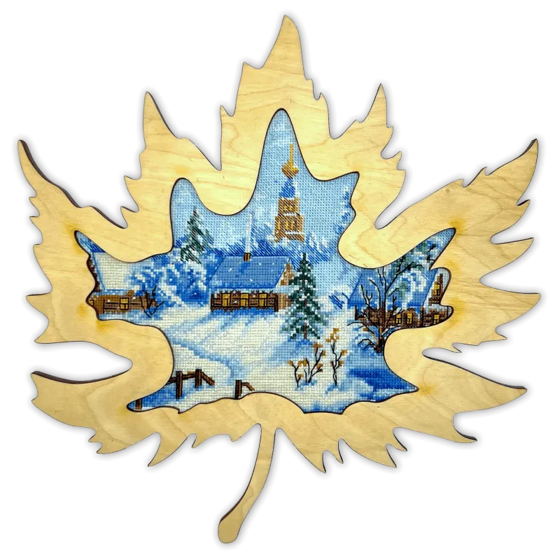 Kits de point de croix - Ambiance glaciale (Paysage) 20x16 cm AAH-162