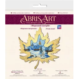 Наборы для вышивания крестиком - Морозное настроение (Пейзаж) 20x16 cm AAH-162