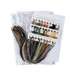 Kryželių siuvinėjimo rinkinys PANNA "Baba Yaga" PVS-0801