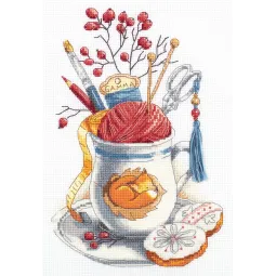 Kit de point de croix PANNA "Crafter's cup" PRT-7039