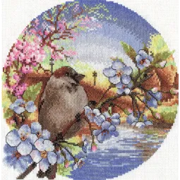 (D)Cross stitch kit PANNA "Warm breeze" PPT-0164