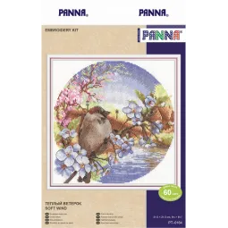 (D)Cross stitch kit PANNA "Warm breeze" PPT-0164