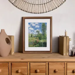 Kreuzstich-Set PANNA "Blick auf Vétheuil" PMET-7359