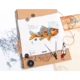 Kreuzstich-Set PANNA "Fisch" PM-1914