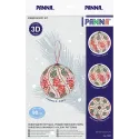 Kit de point de croix PANNA "Jouet de Noël. Motifs de Noël" PIG-7387