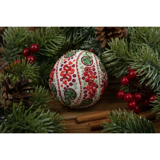 Kit de point de croix PANNA "Jouet de Noël. Motifs de Noël" PIG-7387
