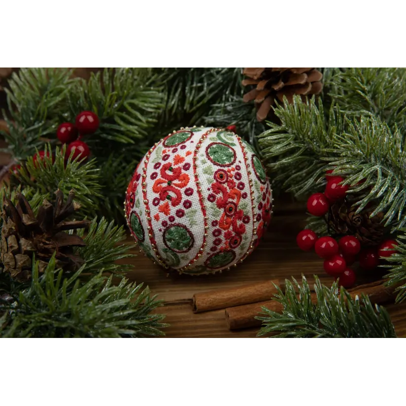 Kit de point de croix PANNA "Jouet de Noël. Motifs de Noël" PIG-7387