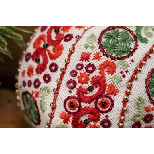 Kit de point de croix PANNA "Jouet de Noël. Motifs de Noël" PIG-7387