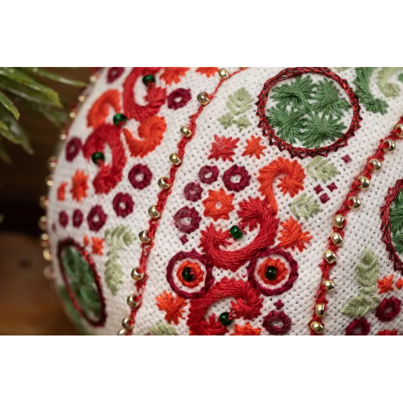 Kit de point de croix PANNA "Jouet de Noël. Motifs de Noël" PIG-7387