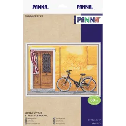 Kryželiu siuvinėjimo rinkinys PANNA "Murano gatvės" PGM-7471