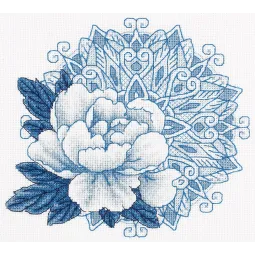 Cross stitch kit PANNA "Wonderful flower" PC-1957