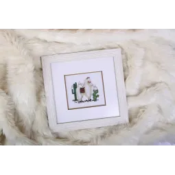 Cross stitch kit KLART "Lama" KL8-371