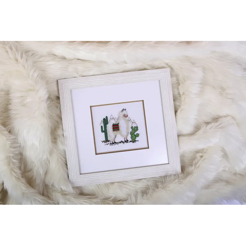 Набор для вышивания крестом KLART "Лама" KL8-371