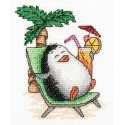 Набор для вышивания KLART "Penguin holiday" KL8-285 (D)