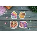 Набор для вышивания крестиком "Десерт. Иконки. Магниты" ST-1074