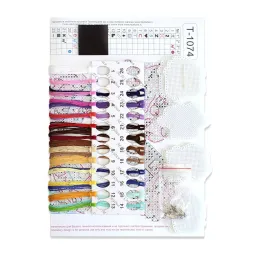 Набор для вышивания крестиком "Десерт. Иконки. Магниты" ST-1074