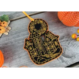 Kreuzstich-Set "Schloss mit Mustern" ST-1016