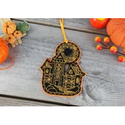 Набор для вышивания крестиком "Замок с узорами" ST-1016