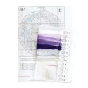 Kreuzstich-Set „Neujahrsball „Amethystglanz“ SR-961