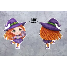 Cross stitch kit "Talented sorceress" SR-960